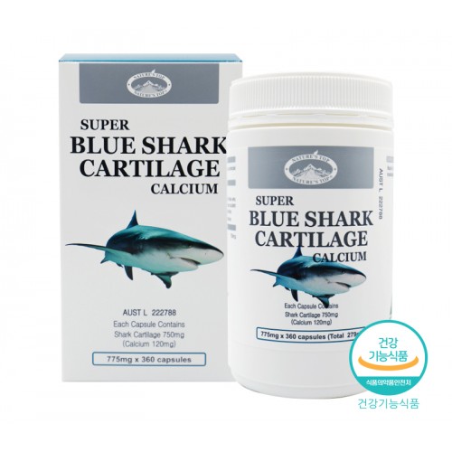 청상어연골 SUPER BLUE SHARK CARTILAGE CALCIUM 360cap