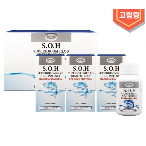 S.O.H 고함량 슈페리어 오메가-3 S.O.H Superior Omega-3 High Potency