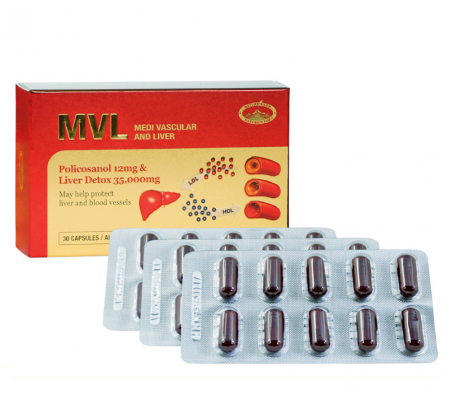 MVL  고함량 폴리코사놀+실리마린 - Medi Vascular and Liver