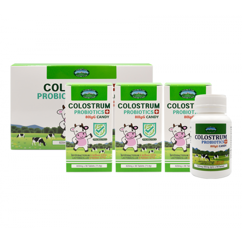 콜로스트럼 프로바이오틱스 캔디 Colostrum Probiotics 80 IgG CANDY (초유+ 유산균)