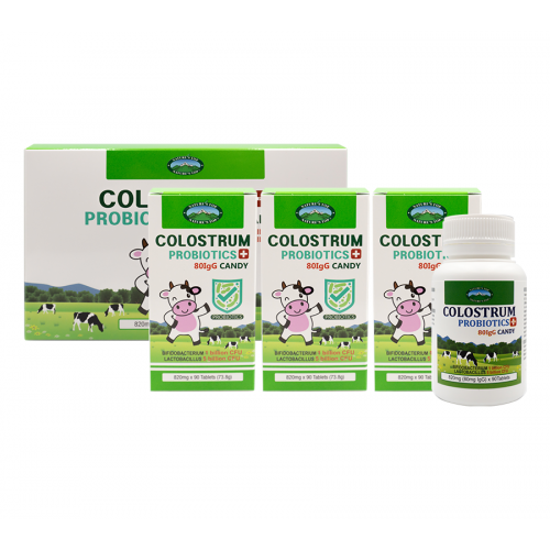 가정의달행사 1+1  콜로스트럼 프로바이오틱스 캔디 Colostrum Probiotics 80 IgG CANDY (초유+ 유산균)
