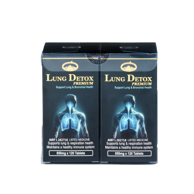 [대한한공입점상품] 렁 디톡스 프리미엄   LUNG DETOX PREMIUM [120 tablets] X2X8개월분
