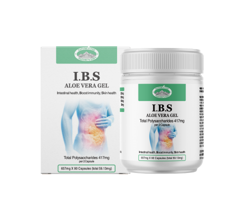 면역력 엔 I.B.S ALOE VERA GEL 아이비에스 알로에 겔 국내유일 식약처인증 캡슐형 총다당체 417mg
