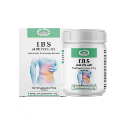 피부건강 엔 I.B.S ALOE VERA GEL 아이비에스 알로에 겔 국내유일 식약처인증 캡슐형 총다당체 417mg