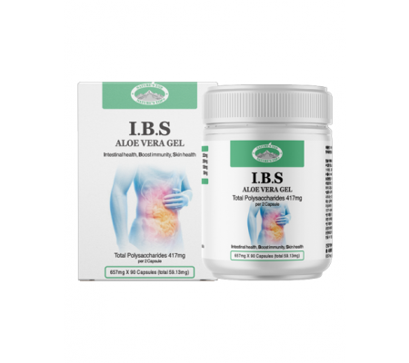 피부건강 엔 I.B.S ALOE VERA GEL 아이비에스 알로에 겔 국내유일 식약처인증 캡슐형 총다당체 417mg